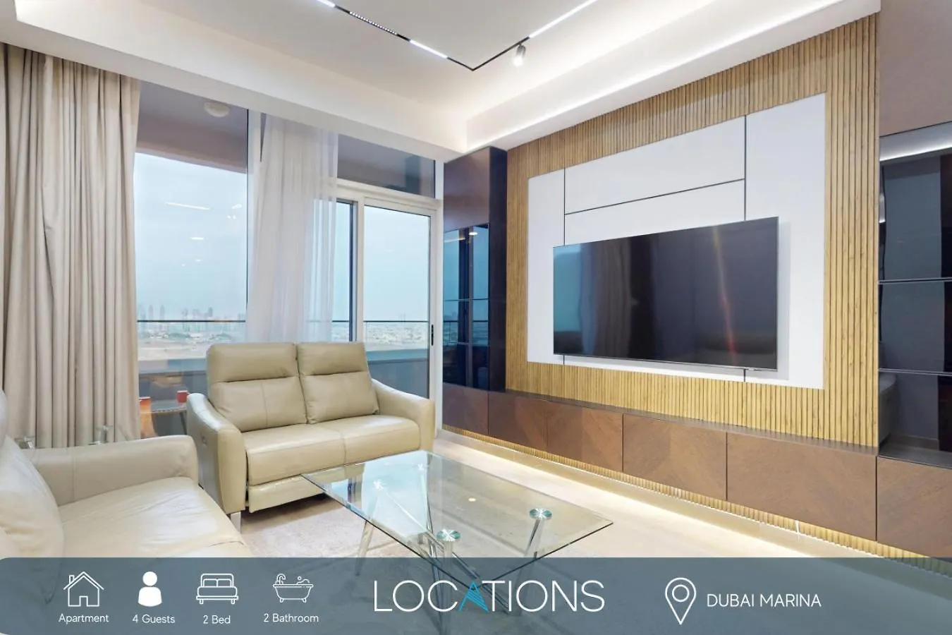 Bloom Tower A - Two Bedroom With City Skyline View Dubaj